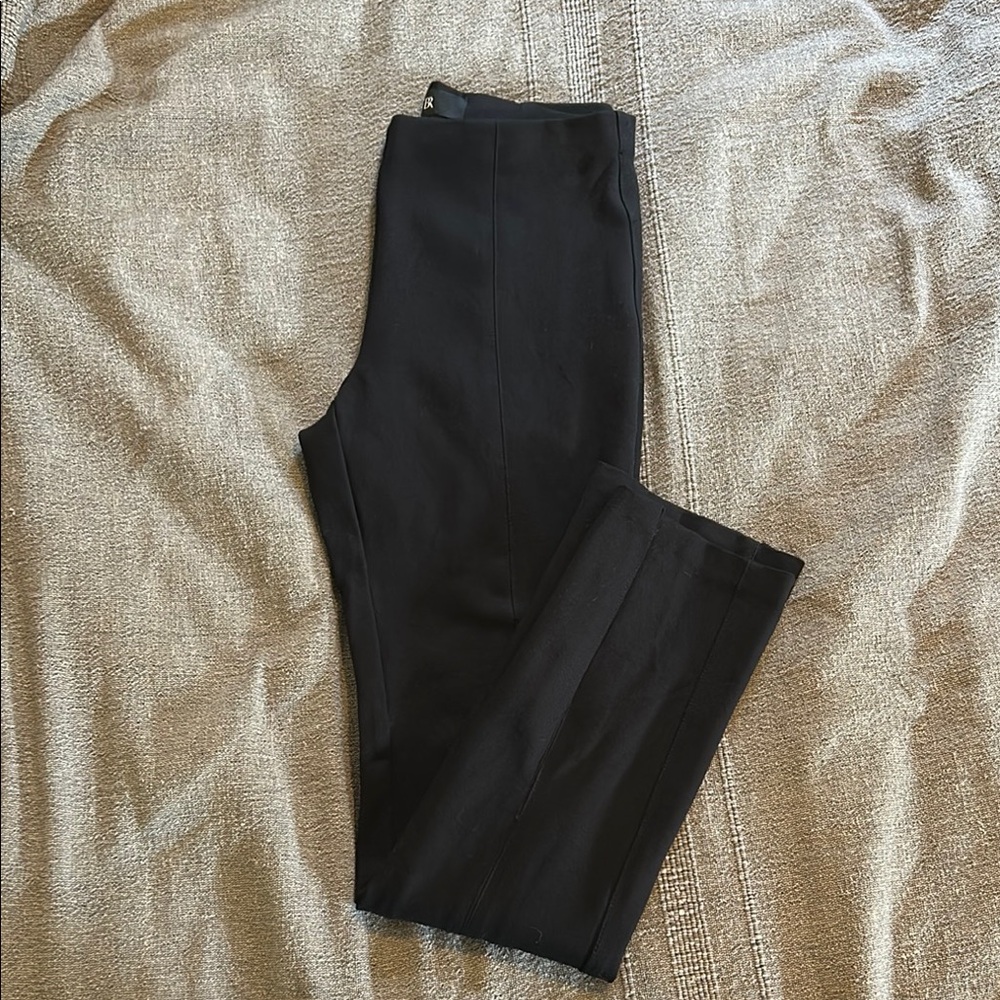 Banana Republic Skinny fit stretch, slit hem, Trousers | Black